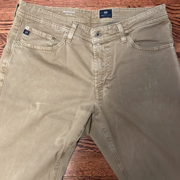 Mens Adriano Goldschmied the graduate tailored leg pants size 34x32. - Picture 9 of 13